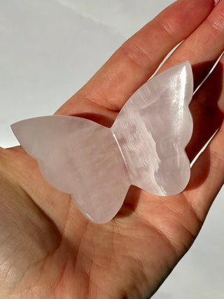 MANGANO CALCITE BUTTERFLY (3) The Crystal Avenues 