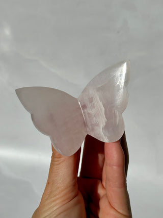 MANGANO CALCITE BUTTERFLY (3) The Crystal Avenues 