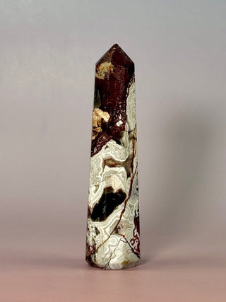 MEXICAN LAGUNA LACE AGATE TOWER (3) Tower The Crystal Avenues 