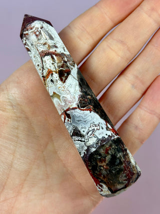 MEXICAN LAGUNA LACE AGATE TOWER (3) Tower The Crystal Avenues 