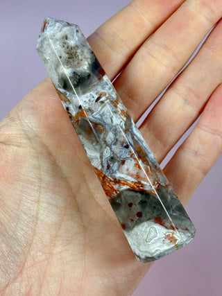 MEXICAN LAGUNA LACE AGATE TOWER (4) Tower The Crystal Avenues 