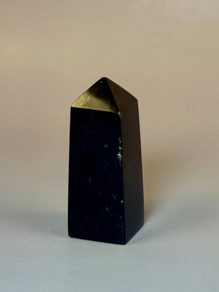 Midnight Nephrite Jade – Polished Tower (3) Tower The Crystal Avenues 