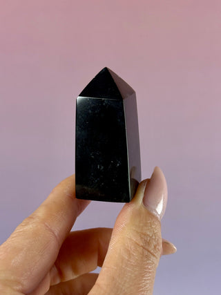 Midnight Nephrite Jade – Polished Tower (4) Tower The Crystal Avenues 