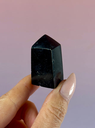 Midnight Nephrite Jade – Polished Tower (5) Tower The Crystal Avenues 