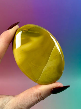 MOOKAITE JASPER PALM STONE (1) Palm stone The Crystal Avenues 