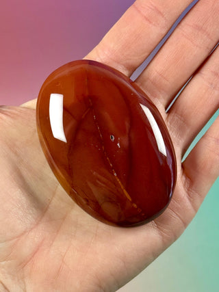 MOOKAITE JASPER PALM STONE (2) Palm stone The Crystal Avenues 