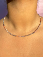 Indlæs billede til gallerivisning MOONSTONE FACET CHOKER NECKLACE Bracelet The Crystal Avenues 
