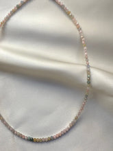 Indlæs billede til gallerivisning MORGANITE FACET CHOKER NECKLACE Necklace The Crystal Avenues 
