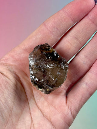 MORION SMOKEY QUARTZ RAW (8) Raw Crystal The Crystal Avenues 