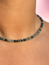 Indlæs billede til gallerivisning MOSS AGATE CHOKER NECKLACE Necklace The Crystal Avenues 
