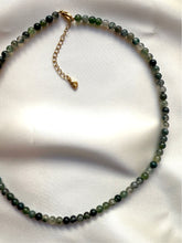 Indlæs billede til gallerivisning MOSS AGATE CHOKER NECKLACE Necklace The Crystal Avenues 
