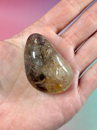 NATURAL CITRINE FREEFORM (1) tumble stone The Crystal Avenues 