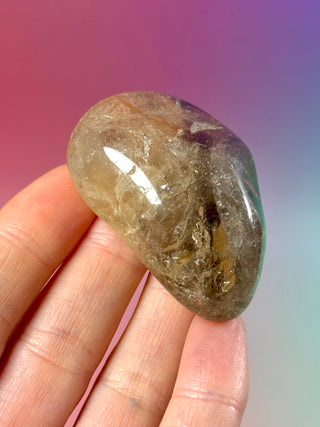 NATURAL CITRINE FREEFORM (1) tumble stone The Crystal Avenues 