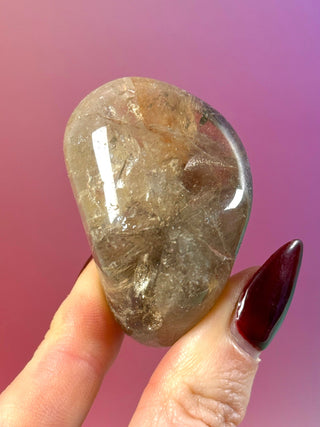 NATURAL CITRINE FREEFORM (1) tumble stone The Crystal Avenues 