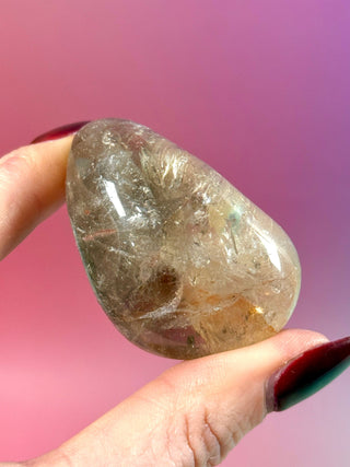 NATURAL CITRINE FREEFORM (1) tumble stone The Crystal Avenues 