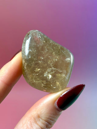 NATURAL CITRINE FREEFORM (3) tumble stone The Crystal Avenues 