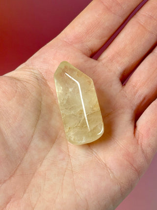 NATURAL CITRINE FREEFORM (3) tumble stone The Crystal Avenues 