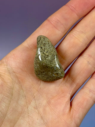 ORBICULAR OCEAN JASPER (3) Tumble Stone The Crystal Avenues 