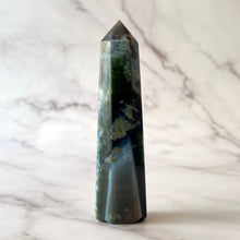 Load image into Gallery viewer, OWYHEE BLUE OPAL - TOWER (4) tumble stone The Crystal Avenues 
