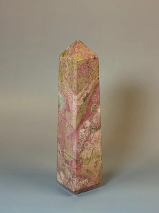 PERUVIAN RHODONITE TOWER (2) Tower The Crystal Avenues 