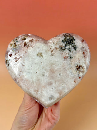 PINK AMETHYST HEART - EXCLUSIVE QUALITY (11) Druze The Crystal Avenues 