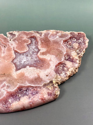 PINK AMETHYST SLAB (2) Druze The Crystal Avenues 