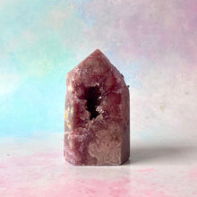 Load image into Gallery viewer, PINK AMETHYST TOWER - EXCLUSIVE QUALITY (7) Druze The Crystal Avenues 
