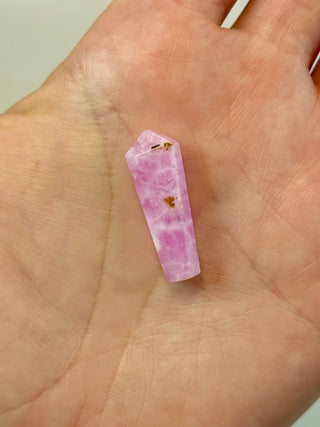 PINK ARAGONITE (1) tumble stone The Crystal Avenues 