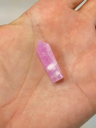 PINK ARAGONITE (2) tumble stone The Crystal Avenues 