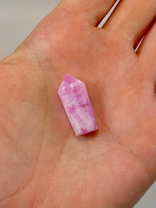 PINK ARAGONITE (3) tumble stone The Crystal Avenues 