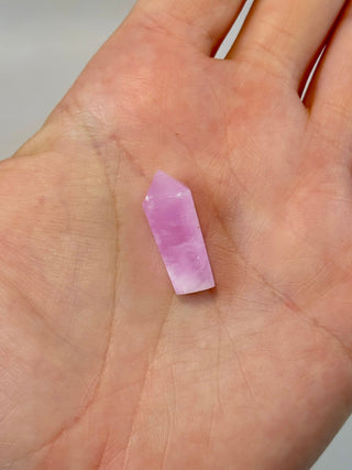 PINK ARAGONITE (5) tumble stone The Crystal Avenues 