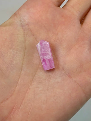 PINK ARAGONITE (6) tumble stone The Crystal Avenues 