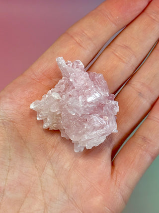 PINK HALITE (4) Tumble Stone The Crystal Avenues 