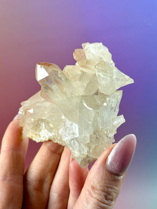 PINK HEMATOID QUARTZ CLUSTER - MADAGASCAR (25) The Crystal Avenues 