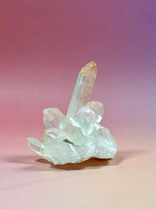 PINK HEMATOID QUARTZ CLUSTER - MADAGASCAR (30) The Crystal Avenues 
