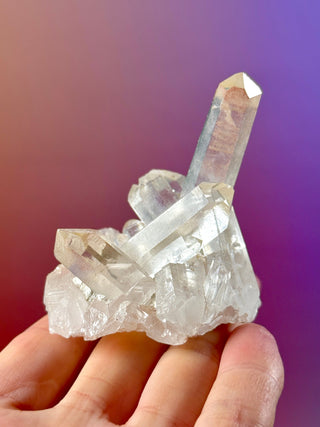PINK HEMATOID QUARTZ CLUSTER - MADAGASCAR (30) The Crystal Avenues 