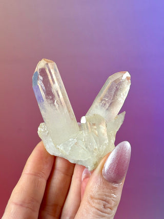 PINK HEMATOID QUARTZ CLUSTER - MADAGASCAR (31) The Crystal Avenues 
