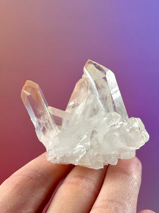 PINK HEMATOID QUARTZ CLUSTER - MADAGASCAR (39) The Crystal Avenues 