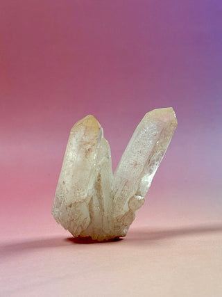 PINK HEMATOID QUARTZ CLUSTER - MADAGASCAR (41) The Crystal Avenues 