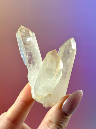 PINK HEMATOID QUARTZ CLUSTER - MADAGASCAR (41) The Crystal Avenues 