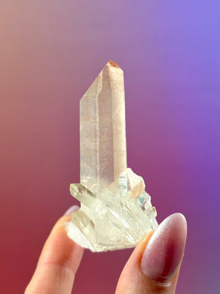 PINK HEMATOID QUARTZ CLUSTER - MADAGASCAR (45) The Crystal Avenues 