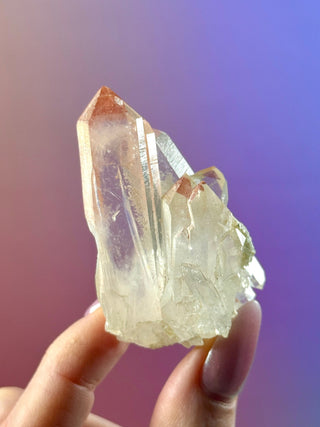 PINK HEMATOID QUARTZ CLUSTER - MADAGASCAR (47) The Crystal Avenues 