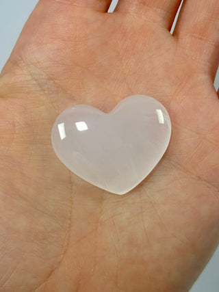 PINK MANGANO CALCITE HEART (6) tumble stone The Crystal Avenues 