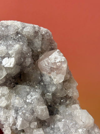 PINK STARSEER APOPHYLLITE CLUSTER (1) Cluster The Crystal Avenues 