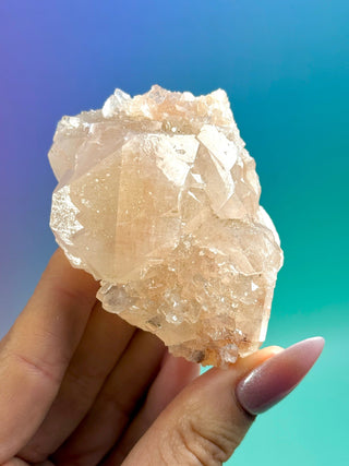 PINK STARSEER APOPHYLLITE CLUSTER (11) Cluster The Crystal Avenues 