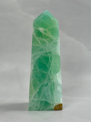 PISTACHIO CALCITE TOWER XL (1) Palmstone The Crystal Avenues 