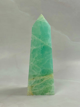 PISTACHIO CALCITE TOWER XL (2) Palmstone The Crystal Avenues 