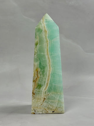 PISTACHIO CALCITE TOWER XL (2) Palmstone The Crystal Avenues 