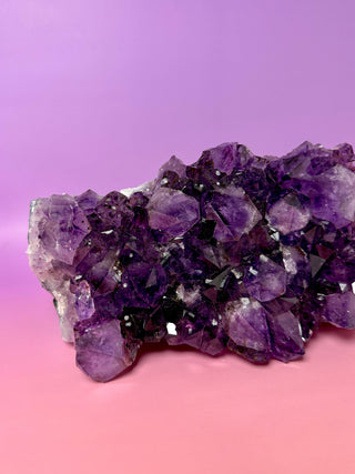 PÙRPURA AMETHYST CLUSTER LARGE - EXTRA QUALITY (2) Druze The Crystal Avenues 