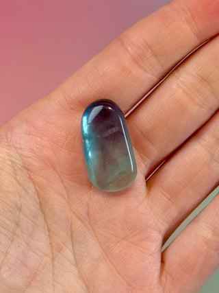 RAINBOW FLUORITE - EXCLUSIVE QUALITY (10) Tumble Stone The Crystal Avenues 